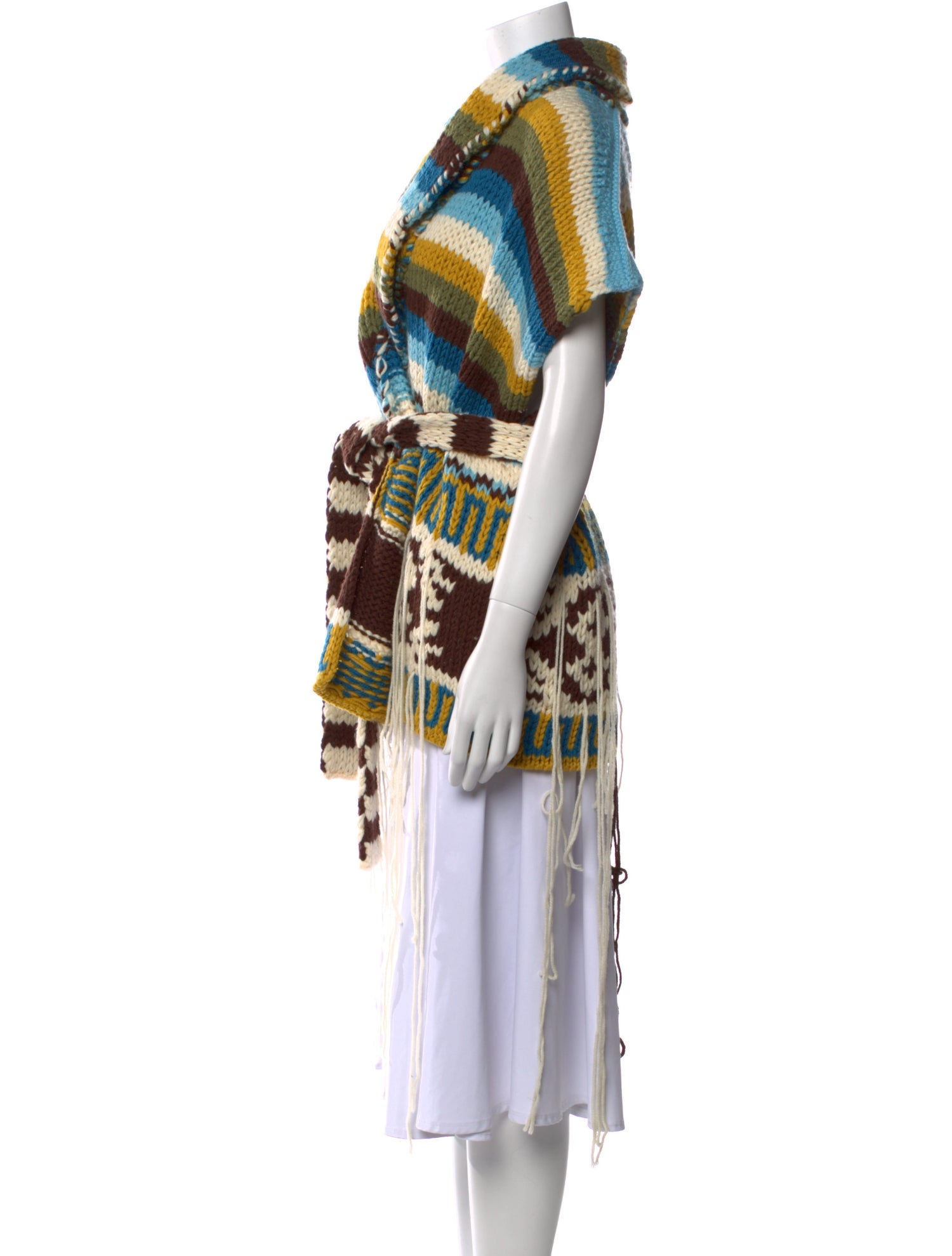 Alanui Wool Striped Sweater